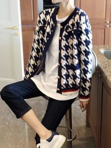 Elegant French Design Womens Cardigan Sweater