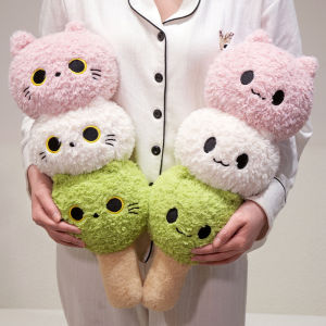 Intresting Long Cat Pillow Sugarcoated Haws On Stick Cute Cat Animal Doll Leg Clamp Pillow