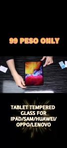Tablet Tempered Glass for Lenovo M7, M8, M9, M10, HD Gen 2, 3 Plus & M11 2024