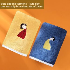 MONLEYTA | Japanese Couple Pure Cotton Towels Absorbent Non-shedding Home Use Face Wash Bathing Special Men Women Full Cotton Towels