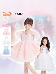 Ikali | Disney Platinum Princess Puff Sleeves Dress