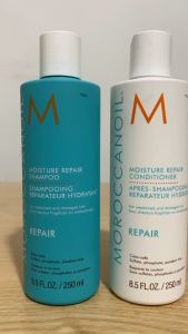 Dầu Gội Xả Hấp dầu Moroccanoil Repair Phục Hồi Cho Tóc Yếu Và Hư Tổn
