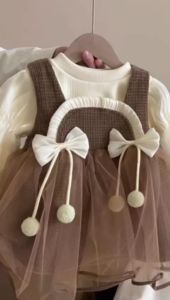 DRES PESTA IMPOR ANAK PEREMPUAN USIA 0-4 TAHUN/GAUN ANAK PEREMPUAN TERBARU