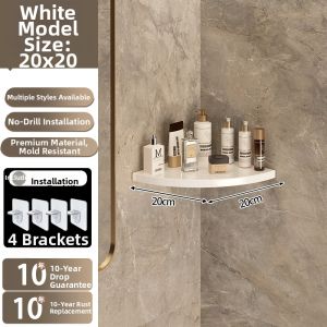 Bathroom Wall Corner Hanging Storage Rack