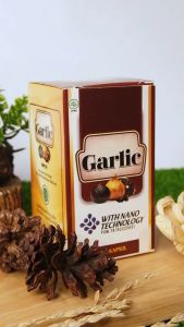 Black Garlic Herbal Multikhasiat Ekstrak Bawang Putih Hitam Bubuk - 1 Botol Isi 100 Kapsul