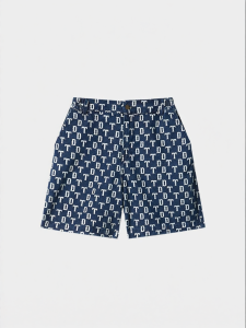 Stylish Linear Print Summer Mens Jeans Shorts
