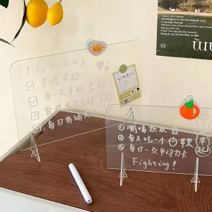 กระดานอะคริลิค กระดานใส เขียน-ลบได้ กระดานสำหรับจดโน๊ต แผ่นอะคริลิคใส