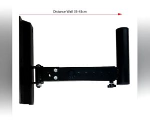 พร้อมส่ง !! ขาแขวนลำโพงเหล็ก ขาแขวนลำโพงรับน้ำหนักดี ทนทานขาตั้งลำโพง ขายึดลำโพง ติดผนัง (ได้เป็นคู่2ข้าง)