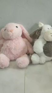 Balo Chó Bông Thỏ Bông Cho Bé Mầm Non Mang Đi Học Đi Chơi Chất Liệu Vải Siêu Mềm Mịn Vừa Làm Balo Vừa Làm Gấu Bông Ôm