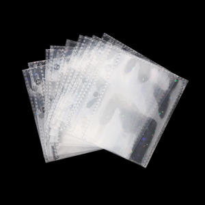 Album Ảnh Mini 3 Inch Màu Trơn Đựng Thẻ Nhỏ Dùng Để Sưu Tập Lưu Trữ Sách Ảnh Thần Tượng Túi Đựng Thẻ 3 Lỗ