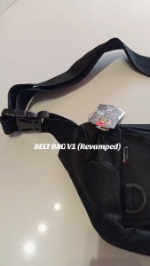 Immortal Belt Bag V1 Revamped Black For Men and Women