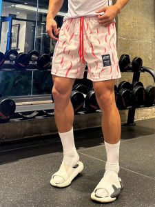 Quần Short Thể Thao Nam Mùa Hè American Quick Dry Cool Sensation Quần Dài Nửa Eo Chạy Bộ Thể Dục Quần Dài Bốn Phần