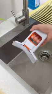 Cây Lau Bếp Mini Tự Vắt Khô – Bọt Biển Siêu Thấm Hút Lau Kính Mặt Bếp Bàn Ăn Đa Năng