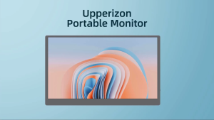 Domestix 15.6-inch IPS Full HD 1080p HDR Portable Monitor with HDMI Input - 400Nit Brightness 100% RGB Color S Type-C Connectivity