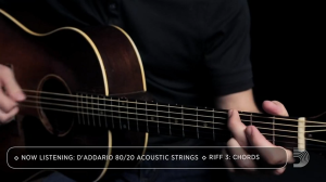 Dây Đàn Guitar Acoustic D’Addario EJ26 Phosphor Bronze .011-.052 Custom Light Âm Ấm Bền Chuẩn USA