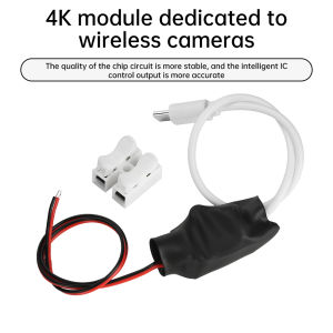 220V To 5V 1A/2A Wireless Camera Power Transformer WiFi Monitoring Adapter 5W Mini Camera Power Supply Cable USB/Type-C Port