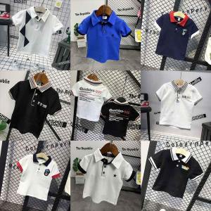 Áo Thun Polo Tay Ngắn Mùa Hè Mềm Cotton Vải Bông Dành Cho Bé Trai Em Bé Trẻ Em Thời Trang Sành Điệu Nhẹ Quần Áo Thoải Mái Thoáng Khí