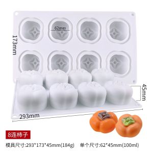 Silicone Mousse Cake Mold Chinese Style Kitchen Baking Tools Sweet Dessert Chocolate Chestnut Jelly French Pastry Year of the Monkey