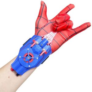Ml Legends Spiderman Web Shooters Toys Spider Man Wrist Launcher Cosplay Peter Parker Accessories Props Gloves Children Gift Toy