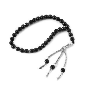 Tasbih Mutiara Kaca 33 Butir Diameter 8mm dan 10mm Tasbih Sholat TB33011