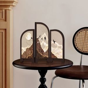 Tranh Trang Trí Bàn Trang Trí Phong Cách Trung Hoa Cổ Điển Tấm Lót Treo Tường Phòng Khách Phòng Ăn TV Tủ Đựng Đồ Phòng Ăn