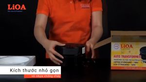 Đổi nguồn Lioa 200VA biến áp tự ngẫu DN002 đổi điện 220v sang 100vdùng cho thiết bị có công suất dưới 200w MCE Trading