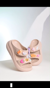 Dép nhựa nữ xinh xắn (size 4-7)