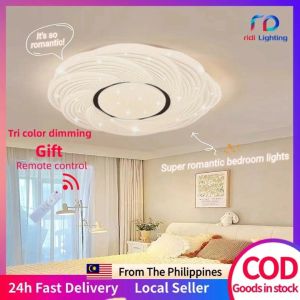 RIDI 3-color adjustable living room Bedroom Restaurant ceiling lights for ceiling LED lights Save electricity costs design center light for ceiling