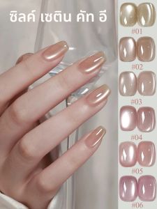 1-21pcs ZH Golden Cat Magnetic GEL เล็บสีน้ําตาลเข้มสีแดงสีเขียวเล็บเคลือบเงาฤดูหนาวฤดูใบไม้ร่วงสําหรับเล็บ DIY อุปกรณ์เล็บ