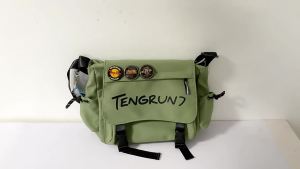 Vintage Crossbody Bag for Students Minimalist Shoulder Bag