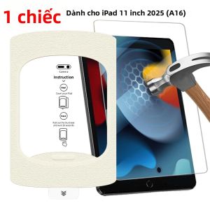 Miếng Dán Màn Hình Kính Cường Lực Cho iPad Thế Hệ Thứ 11 A2025 Thế Hệ Thứ 10 10.9 Cài Đặt Không Bụi Chỉ Bằng Một Cú Nhấp Chuột Bảo Vệ HD Chống Vân Tay