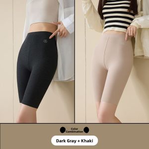 miiow | Cat Lady Womens Safety Modal Thin Five-Point Pants High Waist Casual Shorts Invisible Bottoming Shorts Summer Outerwear