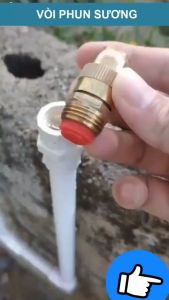 Béc đồng rửa xebéc tưới cây nhiều chế độ