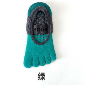 Yogasock Yoga Toe Socks Lace-up Toe Socks Ankle Socks Non Slip Split Toe Sweat-Absorbent Womens Cotton Sports Room Socks