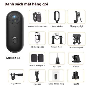 Camera Thể Thao Ngoài Trời 4K WiFi Đa Chức Năng Chống Nước Nhỏ Gọn Gắn Mũ Bảo Hiểm Xe Máy Xe Đạp Ghi Hình Video