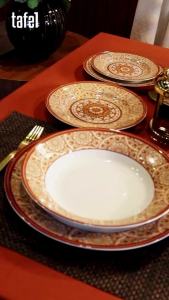 Piring Mangkok Keramik Aluna Terracotta Series