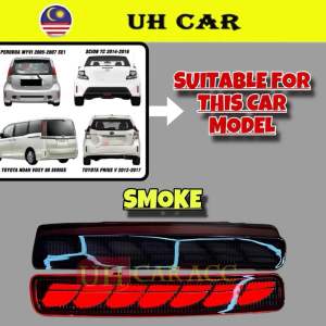 Myvi Se1 / Noah Voxy R80 / Prius V / Scion TC / Rear Bumper Led Reflector Light Lamp Running Signal