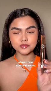 O.TWO.O Ultimate 5D Thick Mascara Waterproof MakeUp Black Tahan Anti Air Long Lasting