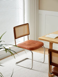 MU FENG ZHI NAN | New 2024 Luxury Dining Chair Wicker