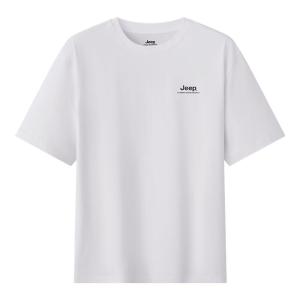 Jeep | Jeep Sorona Cool Quick Dry Lightweight Short Sleeve T-Shirt Men Breathable Soft Loose Fit Summer Ice Silk Printed Top