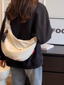 HGS Shoulder Bag Korean Fashion Crossbody Bag for Women Large capacity Lightweight Dumpling Bag
