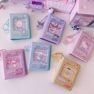 Miniso | Cartoon Hello Kitty My Melody Kuromi 3-inch Photocard Binder Cute Polaroid Photo Album for K-pop Fans Collect Book Gift