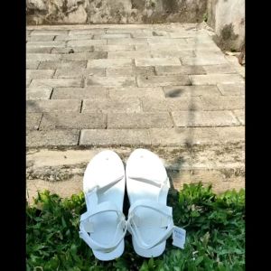 Gatio RZ06 Sandal Wedges Wanita Sendal Traveling Cewek Tinggi 4.3cm10