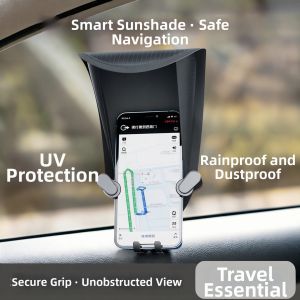 FEIZHUXIANSEN | Sunscreen Car Mobile Phone Shade