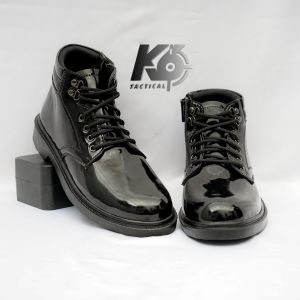 SEPATU PDH TERBARU 2026 MABES POLRI TNI SECURITY SATPAM/SEPATU PDH COWO KULIT KILAP/KULIT DOF