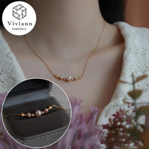 Viviann Original Downton Abbey Smile Pearl Necklace Light Luxury Vintage Clavicle Chain Pendant Necklace Elegant Jewelry Wedding Pearl Necklace For Women Fashion White Pearl Choker Necklace