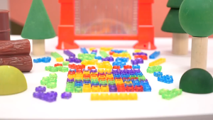 Tetris building block puzzle interactive tabletop game boys and girls childrens educational toys