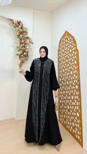 27gadih nadira abaya payet swarosky by sinesa
