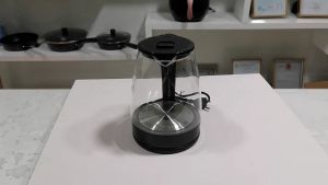 现货！1.8L大容量玻璃电热水壶 - 家用快速烧水壶 In Stock! 1.8L Glass Electric Kettle - Large Capacity Household Kettle