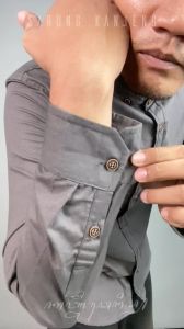 Kemeja Pria Cotton Fibre Sigaret Premium Neegs Kerah Klasik